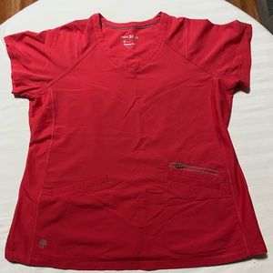 Healing Hands HH360 Serena Scrub Top- Coral